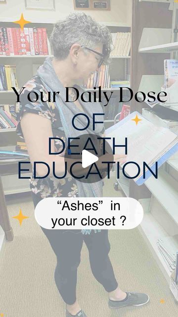 Christa Ovenell on Instagram: "Do you have “ashes” in your closet? 🫢⤵️

A LOT of folks who choose cremation forget that once cremation is finished, you need to DO something with the cremated remains, or “ashes”.

And that means there are a LOT of urns sitting around in people’s closets, in the trunks of cars, and tucked in storage lockers.

This can be a real pain for folks later, because if you ever need to be cremated, well then your next of kin will need to make decisions about not one but TWO sets of urns!

If you’ve seen my other videos you know there’s lots you could do with cremated remains. But one thing that folks forget to consider is just a plain old-fashioned burial!

Putting “ashes” in a cemetery—either in the ground or in a niche—can be a very affordable option. It has a hug Next Of Kin, Cremated Remains, Life Matters, Funny Conversations, I Can Tell, Nice Day, Do Something, Home Care, Lives Matter