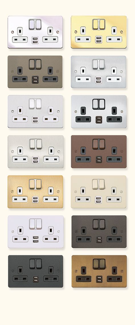 K24343 Light Switches And Sockets Ideas, Plug Sockets Ideas, Electronics Store Design, Light Switches And Sockets, Plug Sockets, Summer Courses, Switches And Sockets, Reduce Energy Consumption, Reduce Energy