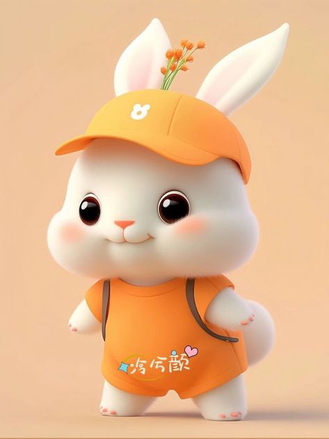 Profile Picture Whatsapp, Snapchat Profile, Picture Profile, 3d Rabbit, 3d Wallpaper Cute, Cute Owls Wallpaper, Beautiful Cartoon, Profile Images, Cute Bunny Cartoon