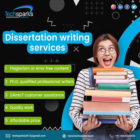 Dissertation writing services!! ✅ Plagiarism or error free content ✅ Ph.D. qualified professional writers ✅ 24into7 customer assistance ✅ Quality work ✅ Affordable price 👉 Look no further than Techsparks! Get comprehensive assistance for thesis writing ! 👉 Reach us at 👇👇 📩: techsparks2013@gmail.com 📲: +91-946533042 . . . . #techsparks #thesiswriting #thesis #dissertation #phdstudent #dissertationlife #phdlife #phdthesis #mtechthesis #datascience #dataanalytics Personal Essay, Phd Life, College Writing, Dissertation Writing Services, Topic Sentences, Best Essay Writing Service, Thesis Writing, Dissertation Writing, Phd Student