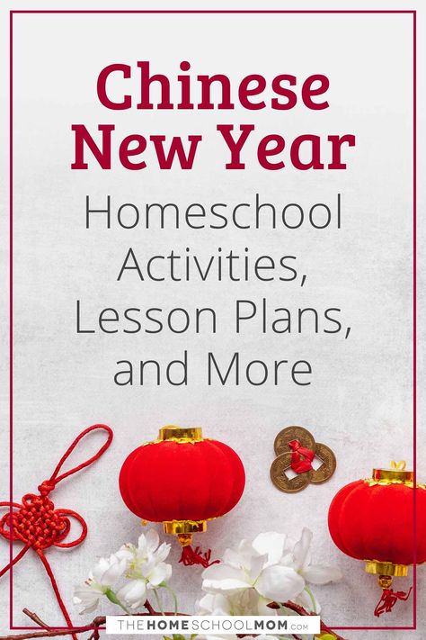 Chinese New Year For Kids, New Year For Kids, Teaching Calendar, Chinese New Year Activities, Homeschool Lesson Plans, Homeschool Worksheets, New Years Activities, Homeschool Inspiration, Homeschool Lesson