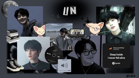 A beautiful pc wallpaper of I.N made by me :) Genderfluid Tips, Pc Desktop Wallpaper, Kids Computer, Wallpaper Notebook, Laptop Wallpaper Desktop Wallpapers, Cute Wallpapers For Ipad, Instruções Origami, Stray Kids Wallpaper, Ipad Kids