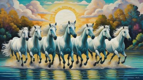 7 Horses Running Painting Full Hd, 7 White Horses Running Wallpaper, 7 Horses Running Painting Vastu Hd, 7 Running Horses Wallpaper Hd, 7 Horses Painting, Canvas Painting Buddha, Running Horse Wallpaper For Phone, Running Horse Wallpaper, Tamil Pictures