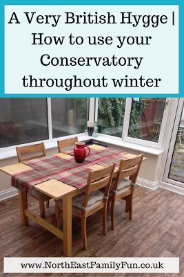 A Very British Hygge | How to use your Conservatory throughout winter Hygge Conservatory, Scandi Conservatory, Winter Conservatory, Small Conservatory, Conservatory Decor, North East, Outdoor Table, Being Used, Family Fun