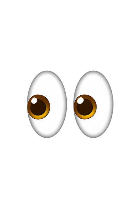 The emoji 👀 depicts a pair of eyes looking straight ahead. The eyes are round and white with black pupils in the center. The eyebrows are slightly raised, giving the impression of curiosity or surprise. The eyes are surrounded by a black outline, and the overall appearance is that of a pair of wide-open, alert eyes. Apple Emojis Ios Png, Ios Emoji White Background, Two Eyes Drawing, Emoji White Background, Phone Emoji Png, Looking Emoji, Ios Emoji Iphone, Emoji Surprised, Iphone Emoji Png