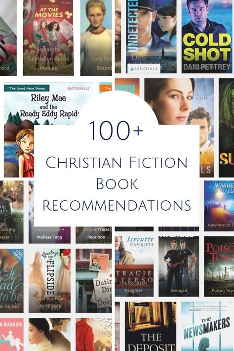 Do you love to read but need some new recommendations? Here is a growing list of books in the Christian Fiction genre. Some of your favorite authors like Dee Henderson, Dani Pettrey, Terri Blackstock, Cindy Woodsmall, and Nancy Rue plus dozens of authors you may not have heard of yet. These books are all clean fiction guaranteed to help fill your long winter nights or summer days at the beach. Which one is your favorite? Books Like Lord Of The Rings, Books To Read Christian Fiction, Christian Book Club Books, Good Clean Books To Read, Clean Fiction Books For Women, Christian Fiction Book Recommendations, Fiction Christian Books, Clean Fiction Books, Christian Nonfiction Books