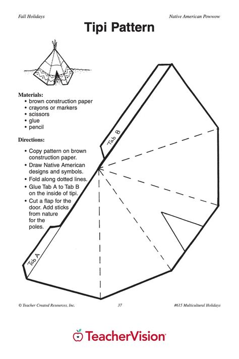 Plains Indians Activities, Native American Projects 2nd Grade, Kindergarten Native American Unit, Native American Kindergarten Activities, Native American Worksheets For Kids, Native American Stem Activities, Native American School Project Ideas, Native American Preschool Activities, Tipi Teachings