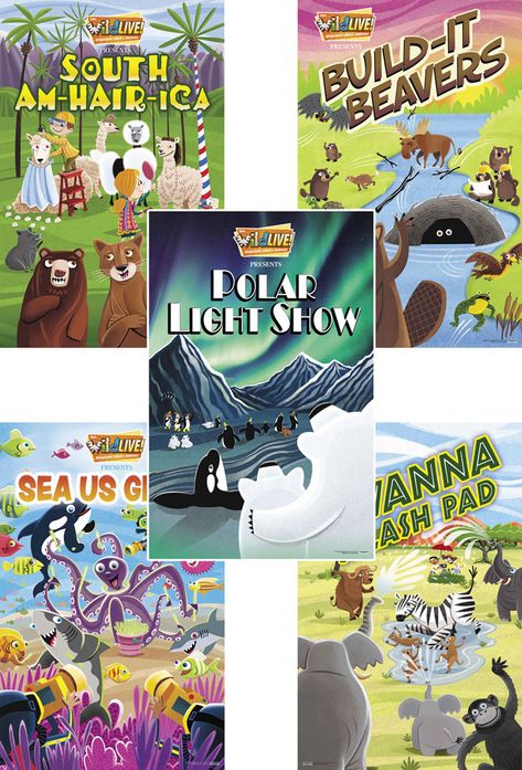 WildLIVE! Jumbo Posters | RBP VBS 2024 Wildlive Vbs, Youth Bible Study, Mission Projects, Bible Study Books, Bible Bookmark, Vbs 2024, Church Youth, Bible Resources, Christmas Program