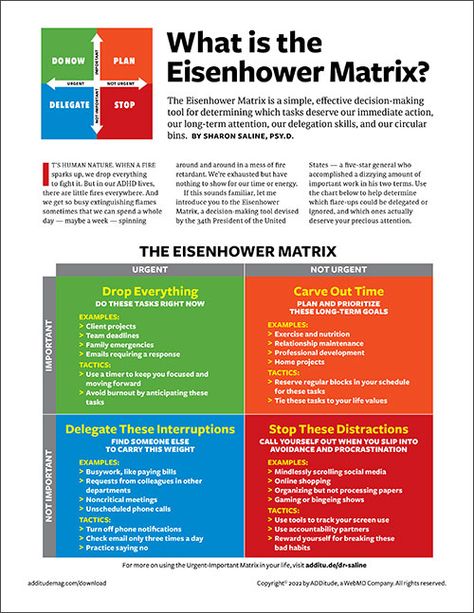 Eisenhower Matrix, Random Tips, Work Goals, Leadership Management, Time Management Strategies, Visual Thinking, Decision Making Skills, Work Skills, Coaching Tools