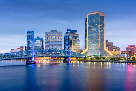 Jacksonville Skyline, Florida Painting, Florida Jacksonville, Usa Florida, Ocean Resort, Florida Photography, Natural Heritage, Art Animals, Jacksonville Florida