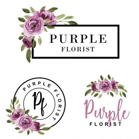 Wellness Fashion, Purple Illustration, Nature Spa, Template Frame, Logo Watercolor, Banner Black, Florist Logo, Watercolor Flower Background, 50 Wedding Anniversary Gifts