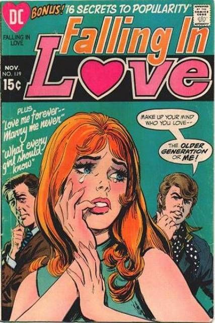 Love Comic, Comic Book Girl, Romance Comics, Love Cover, Romance Art, Old Comics, Vintage Romance, Vintage Comic Books, Make Up Your Mind