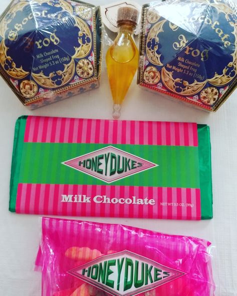 Candy from Honey dukes universal Studios 11-22-18 Honey Dukes, Potter Aesthetic, Harry Potter Aesthetic, Milk Chocolate, Chocolate Milk, Harry Potter, Honey, Milk, Candy