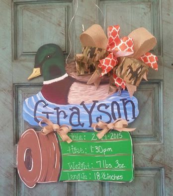 Hey, I found this really awesome Etsy listing at https://www.etsy.com/listing/223301866/awesome-baby-birth-announcement-door Duck Door Hanger For Hospital, Duck Hunting Door Hanger, Hunting Hospital Door Hanger, Deer Hospital Door Hanger Boy, Rustic Hospital Door Hanger Boy, Letter Door Hangers, Initial Door Hanger, Hospital Door Hangers, Hospital Door