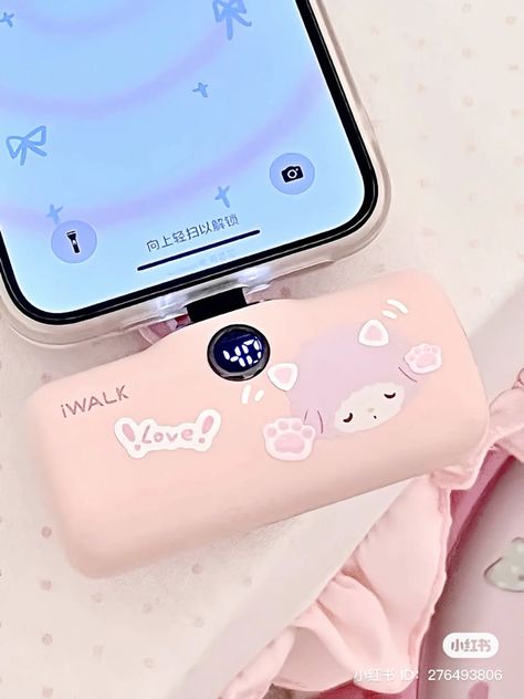 Sweet Piano Sanrio, Cute Portable Charger, Cute Ipod Cases, My Sweet Piano, Portable Phone Charger, Iphone Life, Study Stationery, Pink Power, Ipod Cases