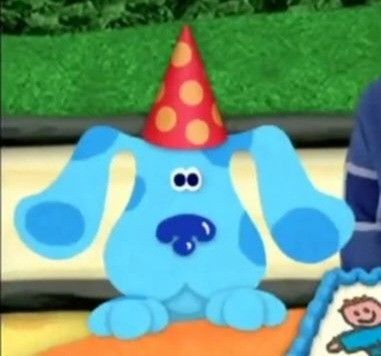 Blues Clues Doodle, Blues Clues Icon, Blues Clues Pfp, Blue From Blues Clues, Blue Blues Clues, Blues Clues Characters, Blue Clues, Clue Party, Childhood Characters