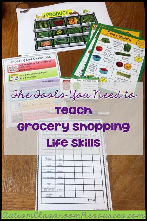 Life Skills Worksheets, Money Counting, High School Special Education, Life Skills Class, Life Skills Curriculum, Functional Life Skills, Life Skills Lessons, Life Skills Classroom, Sped Classroom