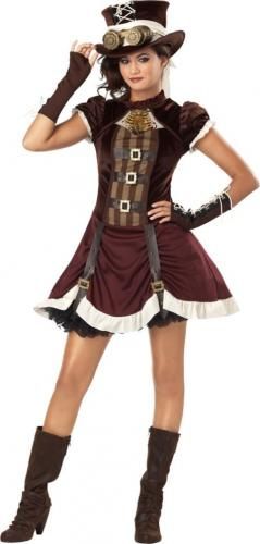 Futuristic Steampunk, Teen Costumes, Steampunk Halloween Costumes, Steampunk Costumes, Steampunk Halloween, California Costumes, Steampunk Dress, Vintage Halloween Costume, Costumes For Teens