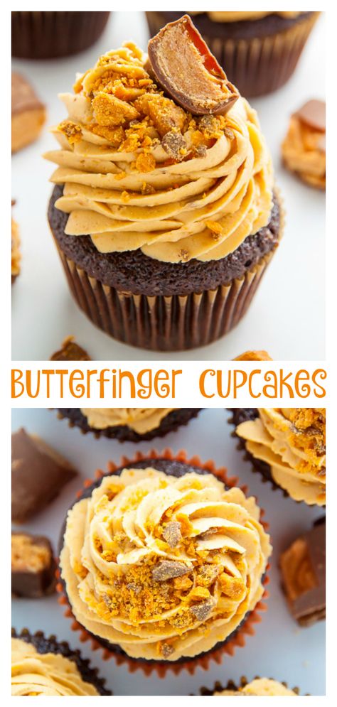 Birthday Treat Recipes, Flavored Cupcakes Ideas, Fall Gourmet Cupcakes, Fall Cupcakes Flavors, Fall Cupcake Flavors, Gourmet Cupcakes Flavors, Fall Cupcake Decorating Ideas, Bakery Style Cupcakes, Fall Cupcake Recipes