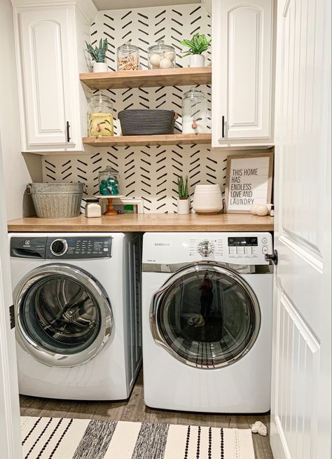 Laundy Room, Laundry Room Update, Small Laundry Room Makeover, Dream Laundry Room, Laundry Room Closet, Laundry Room Layouts, Laundry Room Renovation, Laundry Room Ideas, Modern Laundry Rooms