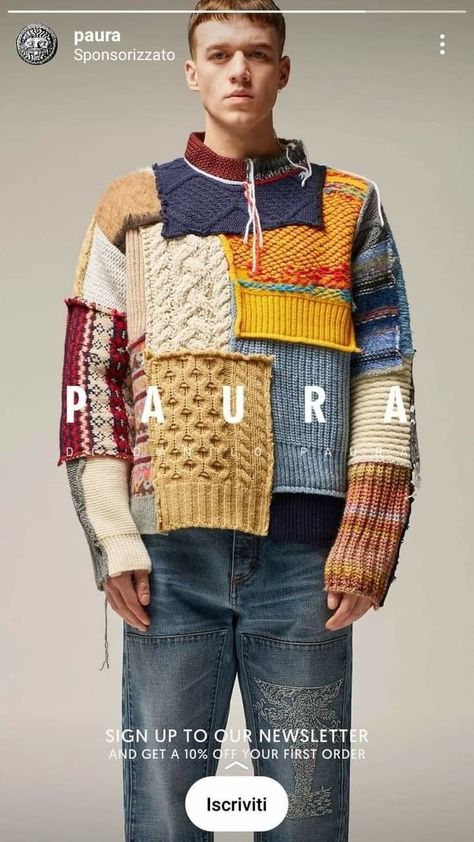 Ropa Upcycling, Patchwork Clothes, Clothes Tutorial, Aesthetic Crochet, Tutorial Crochet, Clothes Aesthetic, 자수 디자인, Recycled Fashion, Crochet Clothes Patterns