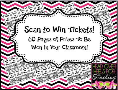 Scan to Win Reward Cards - using QR codes to reward students! Classroom Reward System, Reward Tickets, Middle School Classroom Management, Classroom Behavior Management, Behaviour Management, Classroom Rewards, Win Tickets, Class Management, Middle School Classroom