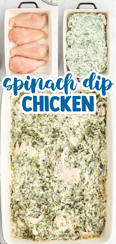 The Blogette, Spinach Dip Chicken, Creamy Baked Chicken, Bubble Pizza, Broccoli Cheese Casserole Recipe, Chicken Smothered, Chicken Cordon Bleu Casserole, Spinach Cheese, Broccoli Cheese Casserole