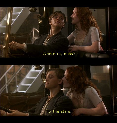 Back seat, 1920's windows upp! Jack And Rose Quotes, To The Stars Titanic, Titanic Movie Scenes, Titanic Ending Scene, Movies Like Titanic, Titanic Sinking Scene, Titanic Quotes, Leonard Dicaprio, Leo And Kate