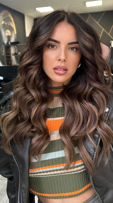 Hair Color Ideas Spring, Balayage Honey Brown, Expensive Brunette Hair Color, Biscuit Hair, 2024 Haircuts, Rich Brunette, Bronde Hair, Spring Hair Color, Hair Color Highlights