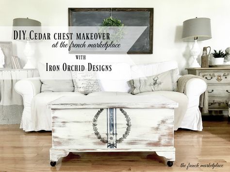 Bleached Cedar Chest, Diy Cedar Chest, Redone Cedar Chest, Refinished Lane Cedar Chest, Ceder Chest Makeover Diy, Refinish Chest Cedar, Cedar Chest Makeover, Hope Chest Makeover, Painted Cedar Chest