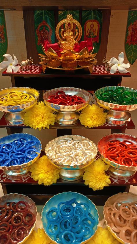 Karthika Masam Pooja, Dhanteras Pooja, Karthika Masam, Lakshmi Pooja, Diya Decoration Ideas, Pooja Decoration, Window Seat Design, Diya Decoration, Designer Tassels