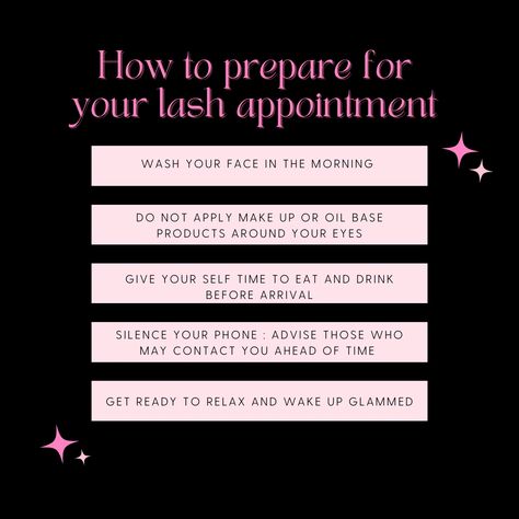 Lash Questions, Policies For Lash Tech, Lash Tech Policy, Beginner Lash Tech Policy, Lash Infills Rules, Pre Lash Appointment Instructions, Natural Looking Eyelash Extensions, Cornrows With Beads, Types Of Eyelash Extensions