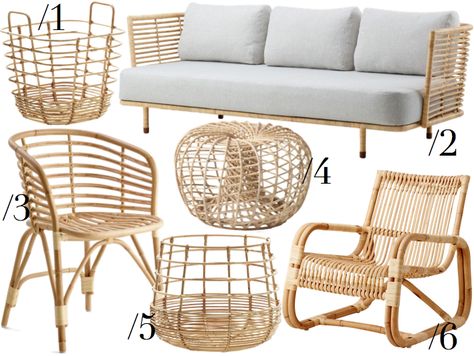 DREAMING ABOUT RATTAN FURNITURE Amsterdam Living, Penthouse Terrace, Rattan Stool, Small Space Interior Design, Star Furniture, Painted Dining Chairs, Dining Room Table Chairs, Bg Design, Cane Furniture