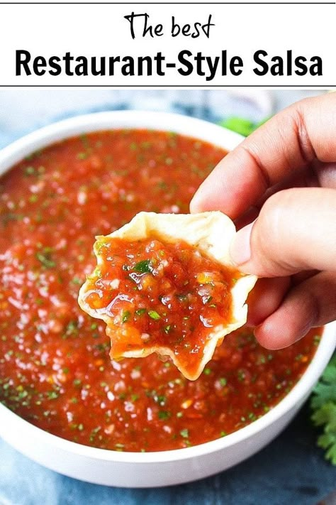 Salsa With Canned Tomatoes, Easy Homemade Salsa Recipe, Keto Sauce, Easy Homemade Salsa, Easy Salsa Recipe, Homemade Salsa Recipe, Easy Salsa, Homemade Salsa, Chips And Salsa