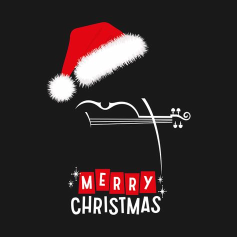 Check out this awesome 'Merry+Christmas%3A+Violin+Musician' design on @TeePublic! Christmas Violin, Happy Hanukkah, Funny Movies, Music Humor, Black Artists, Anime Movies, Long Hoodie, Female Artists, Violin