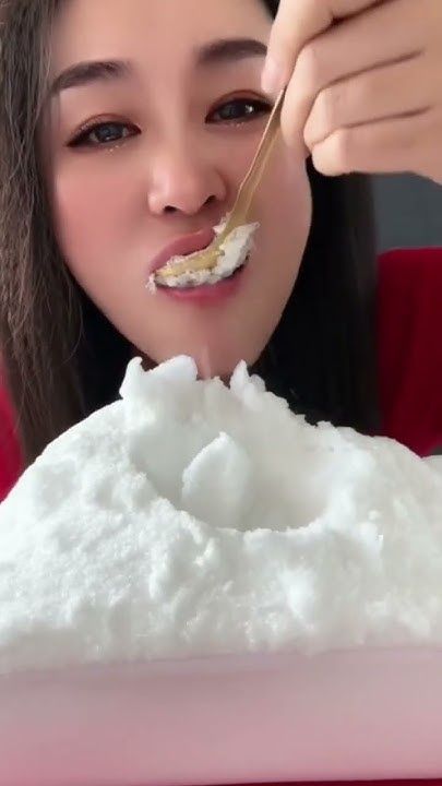 Asmr Soft Ice Eating