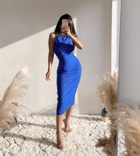 Back Workout, Dress Outfit, Business Casual Outfits, Business Casual, One Shoulder Dress, Dress Skirt, High Neck Dress, Dresses For Work, One Shoulder