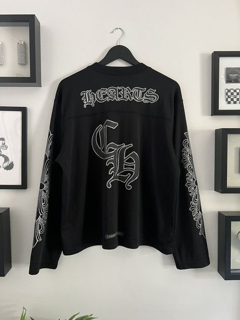 MESH HOCKEY JERSEY Streetwear Hockey Jersey, Chrome Hearts Jersey, Artsy Street Style, Streetwear Tshirt Design, Essential Clothing, Black Men Street Fashion, Swag Outfits Men, Men Street Fashion, Concept Clothing