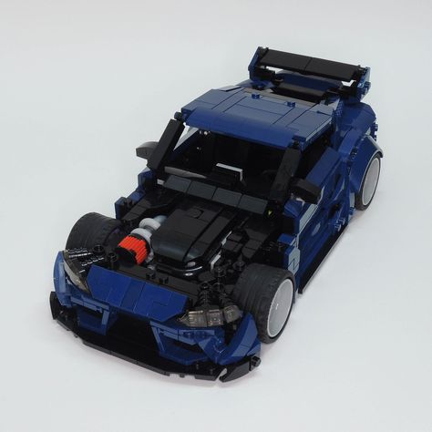 Lego Streethunter Toyota Supra v1.0 | Introducing my Lego To… | Flickr Lego Toyota Supra, Supra Mk5, Hood Vent, Cool Lego Creations, Custom Lego, Lego Cars, Lego Moc, Cool Lego, Lego Creations