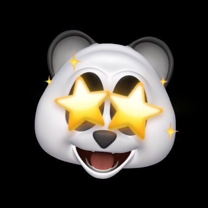 #memojigirl #emoji #ios14 #apple #appleiphone #panda Panda Emoji, Iphone Png, Apple Emojis, Ios Emoji, Whatsapp Wallpaper Cute, Black Paper Drawing, Emoji For Instagram, Emoji Photo, Hand Pictures