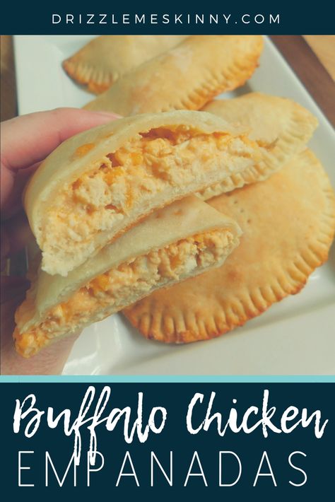 Buffalo Chicken Empanadas, Easy Empanadas Recipe, Chicken Empanadas, Hand Pie Recipes, Egg Roll Recipes, Empanadas Recipe, Latin Food, Fried Food, Ww Recipes