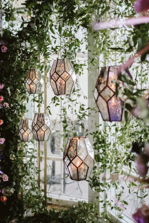 And Here's Why It Pays To Invest In Your Wedding Florals Stain Glass Wedding Decor, Impressionist Wedding Theme, Stained Glass Wedding Arch, Whimsical Indoor Wedding, Stained Glass Wedding Decor, Thumbelina Wedding, Turtle Ducks, Modern Whimsical Wedding, Whimsical Vintage Wedding