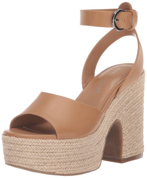 Statement Shoes, Statement Shoe, Marc Fisher, Ankle Straps, Wedge Sandal, Platform Wedges, Modern Woman, Wedge Sandals, Ankle Strap