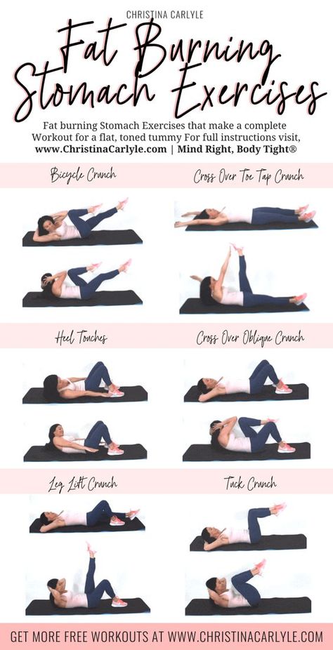 Stomach Exercises, Toned Tummy, Trening Fitness, Ab Workout At Home, At Home Workout Plan, Fitness Challenge, Trening Abs, Motivation Fitness, Yoga Routine