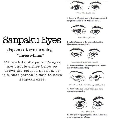 Sanpaku Eyes Meaning, What Type Of Eyes Do I Have, Sanpaku Eyes Aesthetic, Art Stylization, Sanpaku Eyes, Chinese Face Reading, Cold Eyes, Eye Types, Mysterious Eyes