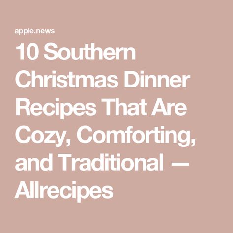 10 Southern Christmas Dinner Recipes That Are Cozy, Comforting, and Traditional — Allrecipes Southern Christmas Dinner, Christmas Dinner Recipes, 5 Ingredient Dinners, Southern Christmas, Gumbo Recipe, Christmas Food Dinner, Soup Dinner, Salad Side Dishes, Sheet Pan Dinners