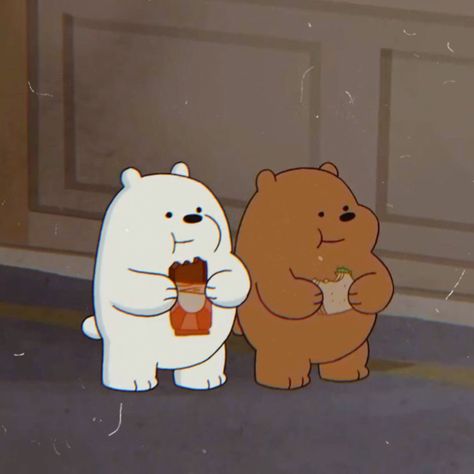 Beruang Grizzly, Ice Bear We Bare Bears, We Bare Bears Wallpapers, Ice Bears, 강아지 그림, Japon Illustration, We Bear, Cartoon Wallpaper Iphone, We Bare Bears