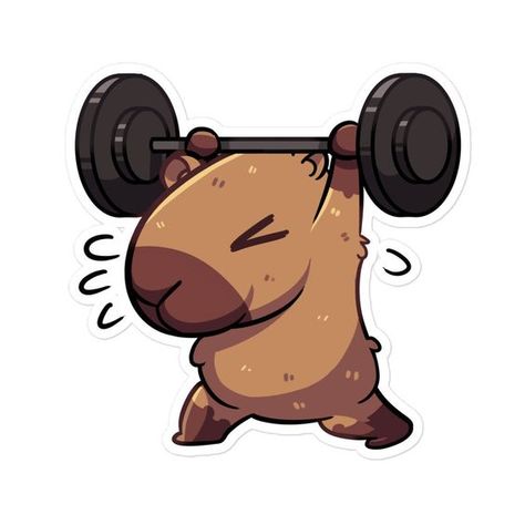 Gym Bro Capybara Decal, Waterproof Capybara Sticker, Deadlift Capybara Gift, Weights Capybara Sticker Sticker #sticker Stickers #stickers freesticker #freesticker freestickers #freestickers free download sticker #freedownloadsticker 1.134 Capybara Sticker, Gym Bro, Sticker Chart, Arm Tattoos For Women, Charts For Kids, Sticker Collection, Aesthetic Stickers, Free Stickers, Sticker Book