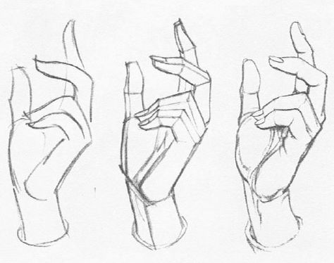 The teachers of the Famous Artist's School correspondence course were good at drawing hands, especially Al Dorne, who I believe did these e... Back Drawing, 심플한 그림, Hand Gestures, Hand Drawing Reference, Seni Dan Kraf, Hand Reference, Anatomy Drawing, Hand Sketch, Drawing Tutorials