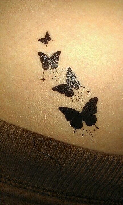 New butterfly tattoo(: Black Buterfluffy Tattoo, Blacked Out Butterfly Tattoo, Butterfly Black Tattoo, Small Black Butterfly Tattoo, Shaded Butterfly Tattoo, Back Butterfly Tattoo, Tiny Butterfly Tattoo, Small Henna Tattoos, Butterfly Neck Tattoo